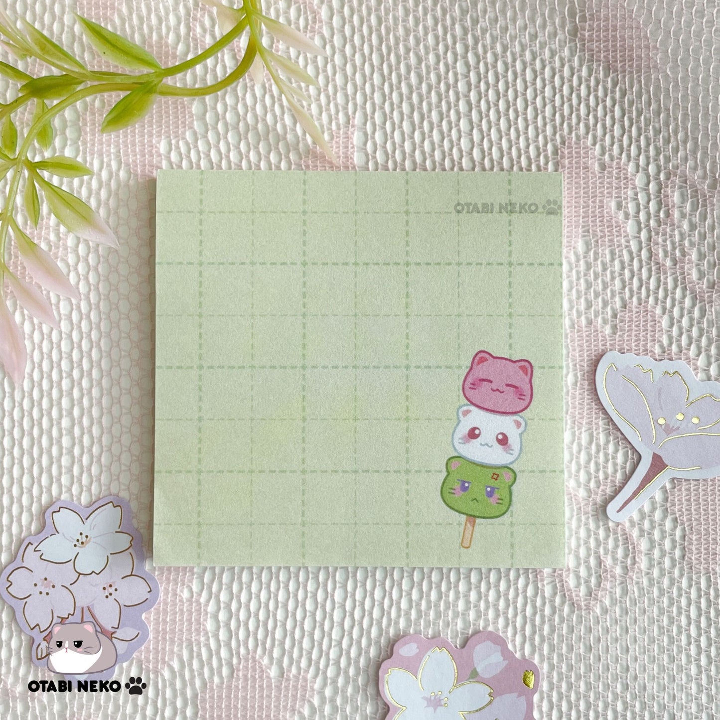 Neko Dango Sticky Note