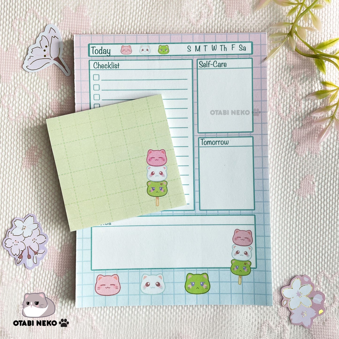 Neko Dango Sticky Note