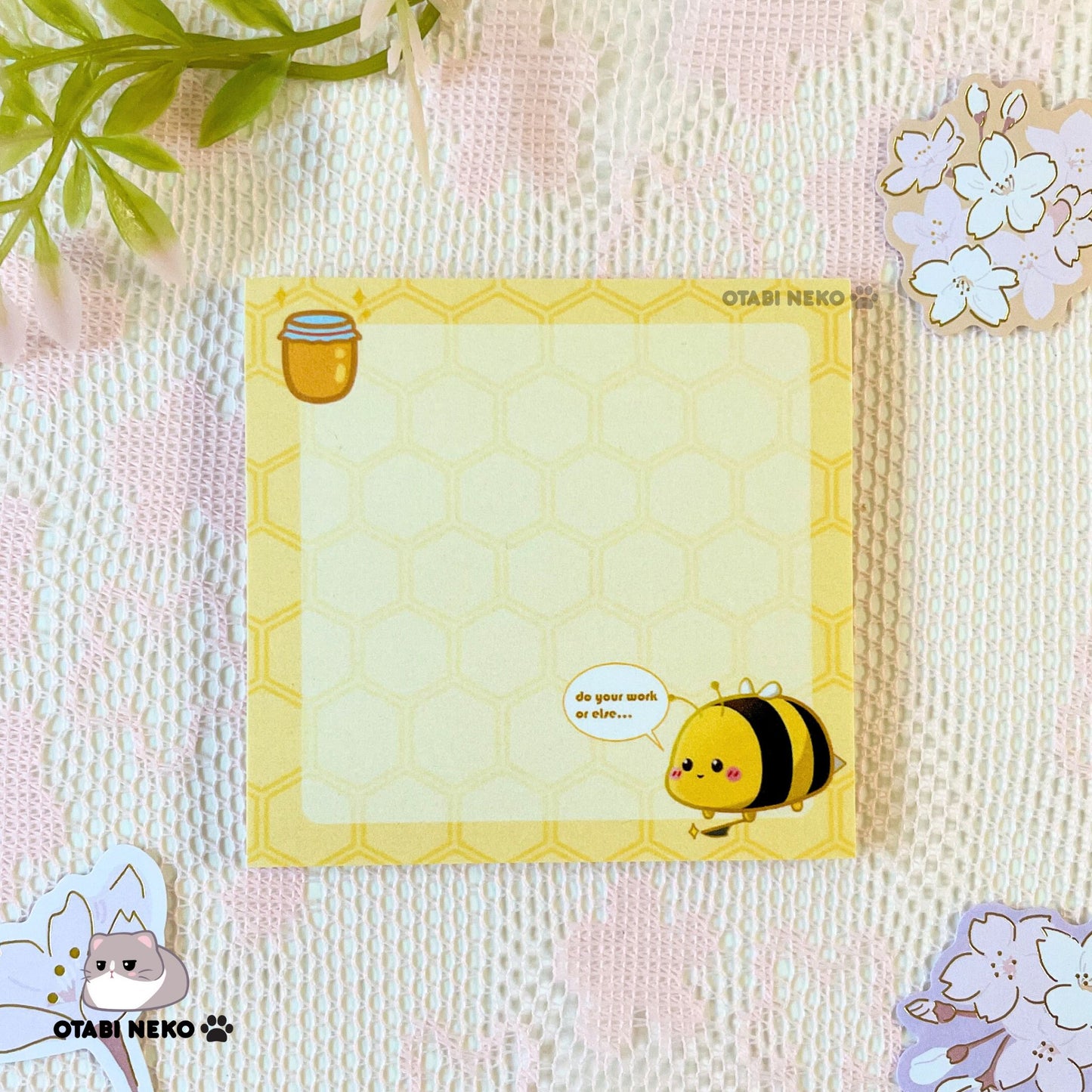 Bee “do your work” Stationery