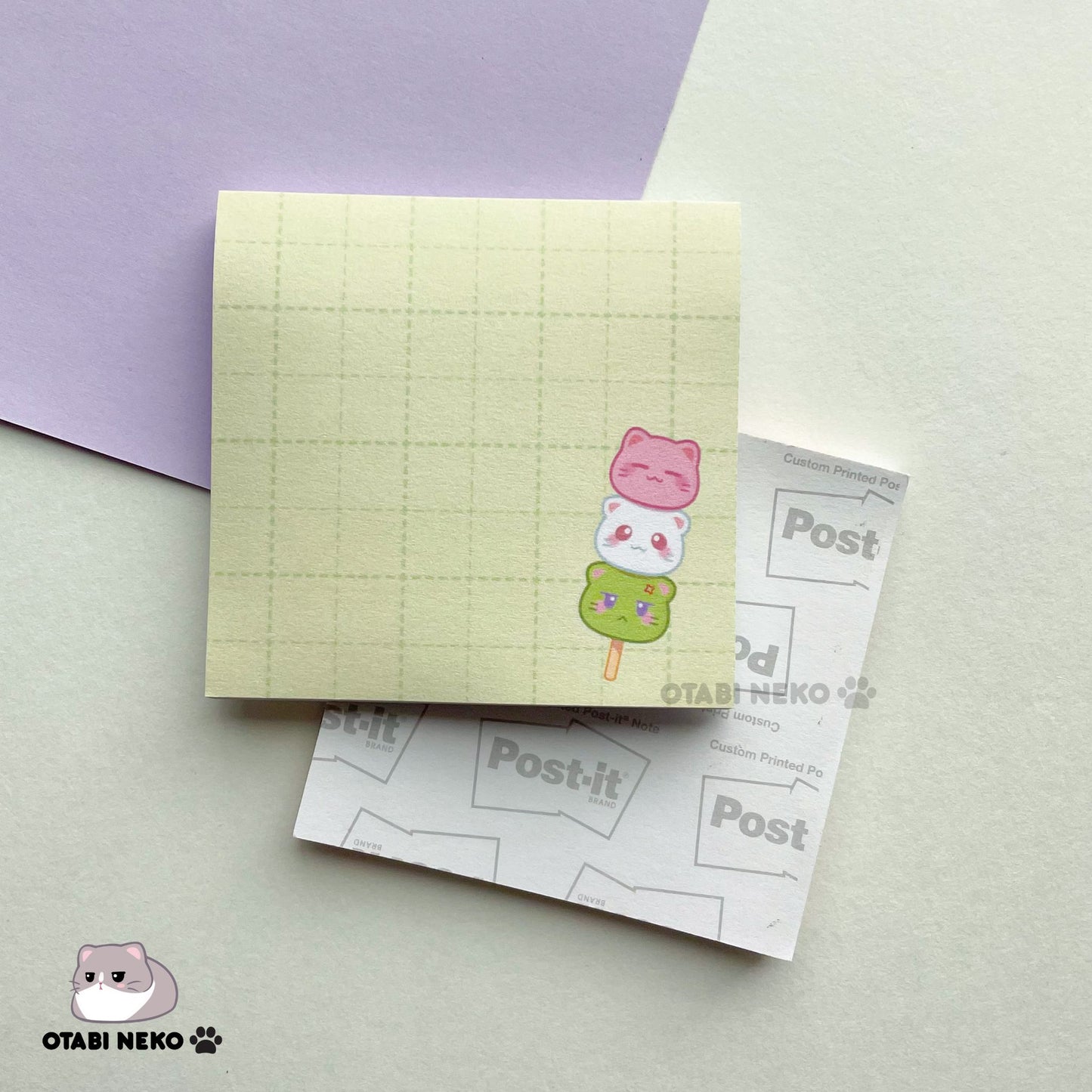 Neko Dango Sticky Note