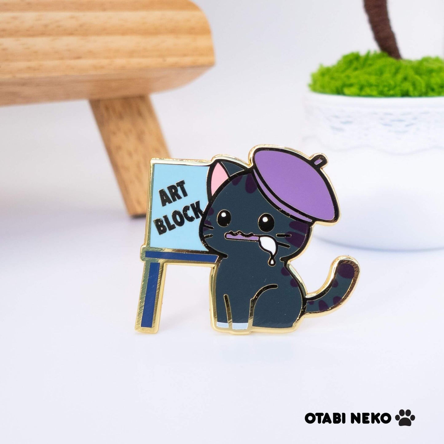 Career Cat Blind Bag Enamel Pin