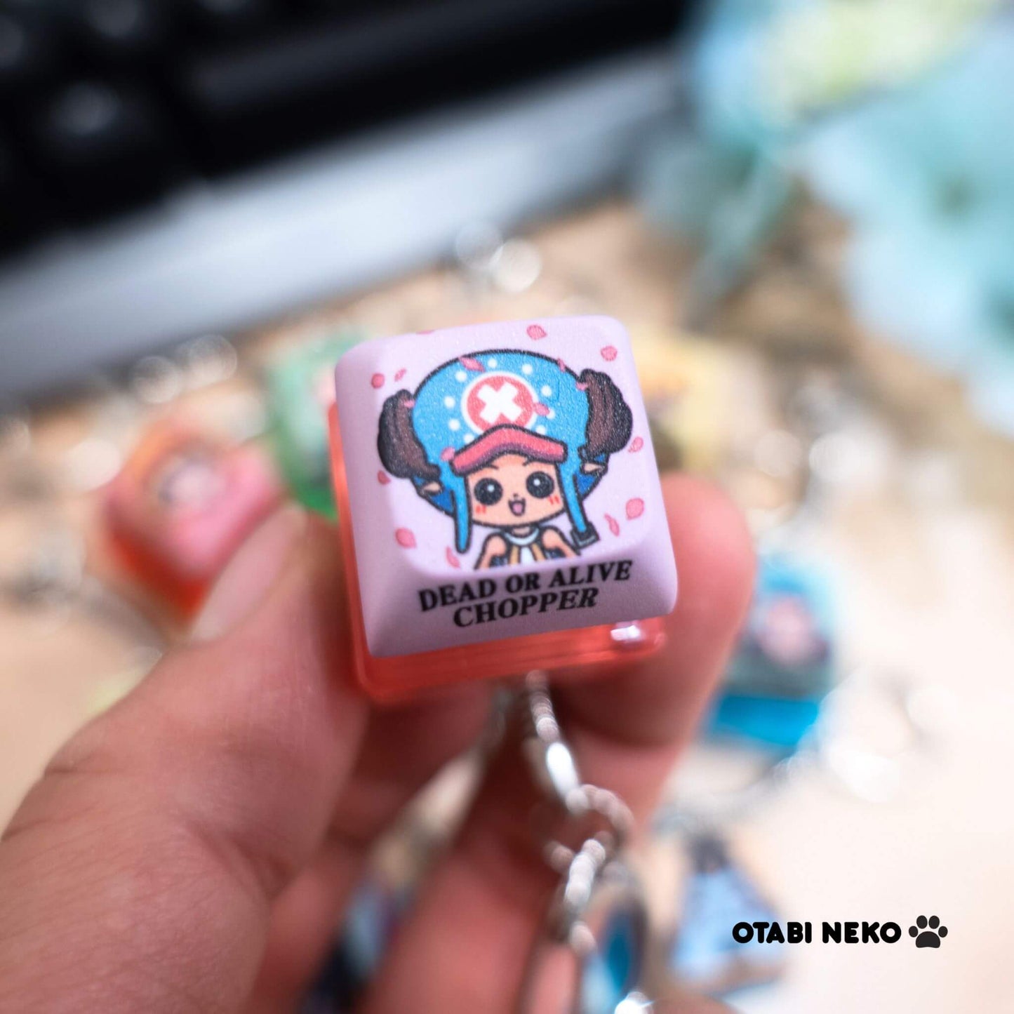 Mugiwara Crew Keycap Keychains