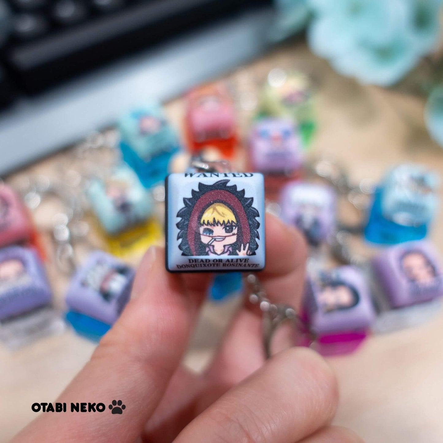 Corazon Keycap Keychain