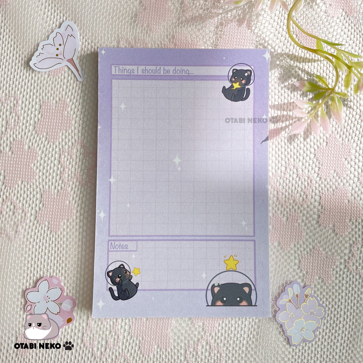 Space Cat Stationery