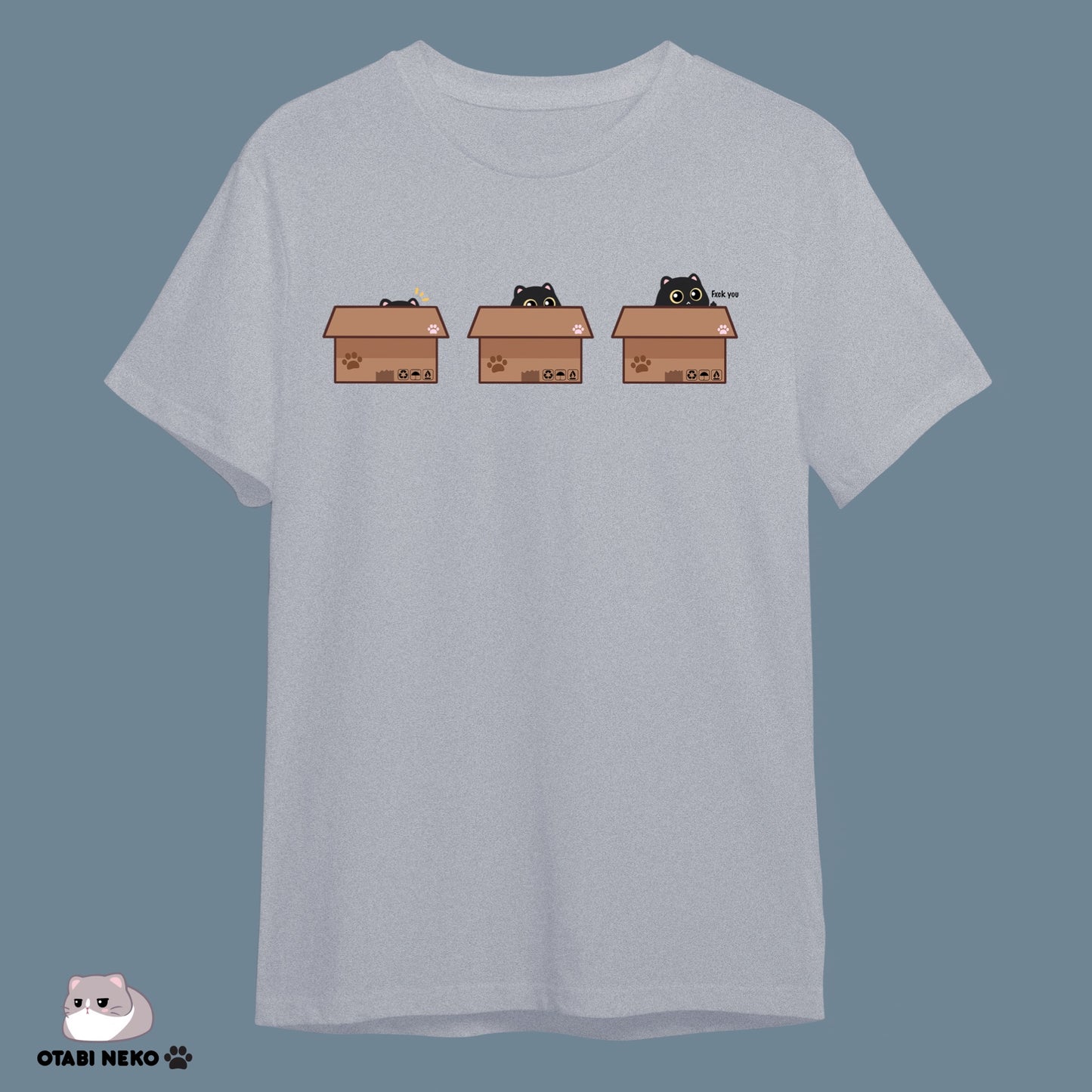 F*** you Box Cat Tee