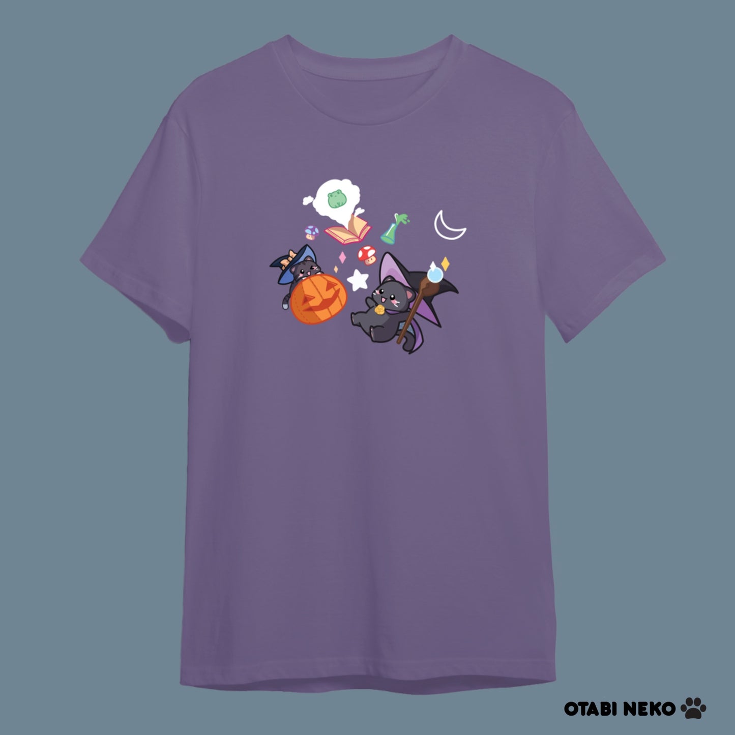 Paws & Potions: The Cat Witch Tee