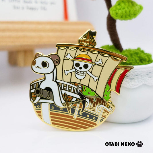 Cute Merry Go Enamel Pin
