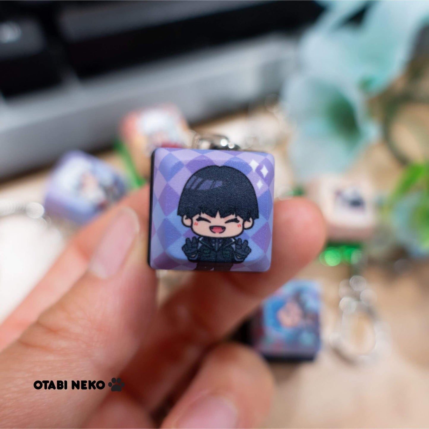 Vice Captain Kaiju #8 Keycap Keychain