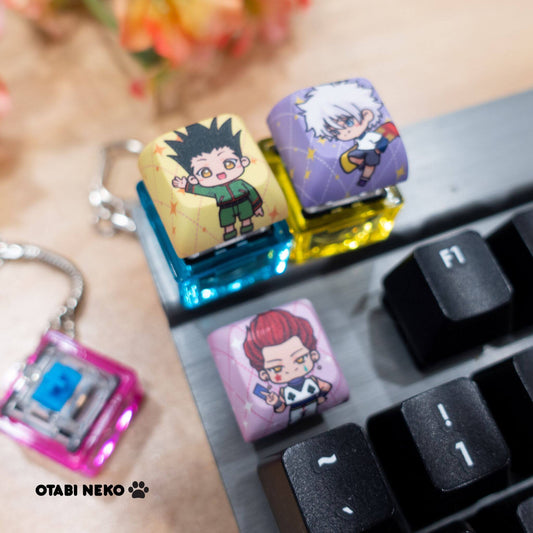 HxH Keycap Keychains
