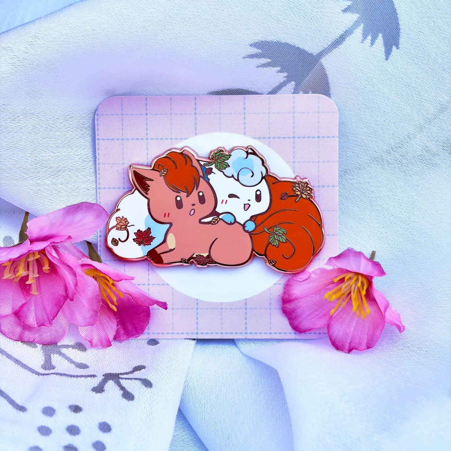 Vuplix Sister Enamel Pin