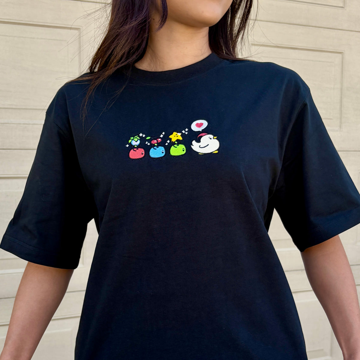 Junimos & Chicken Embroidered Tee