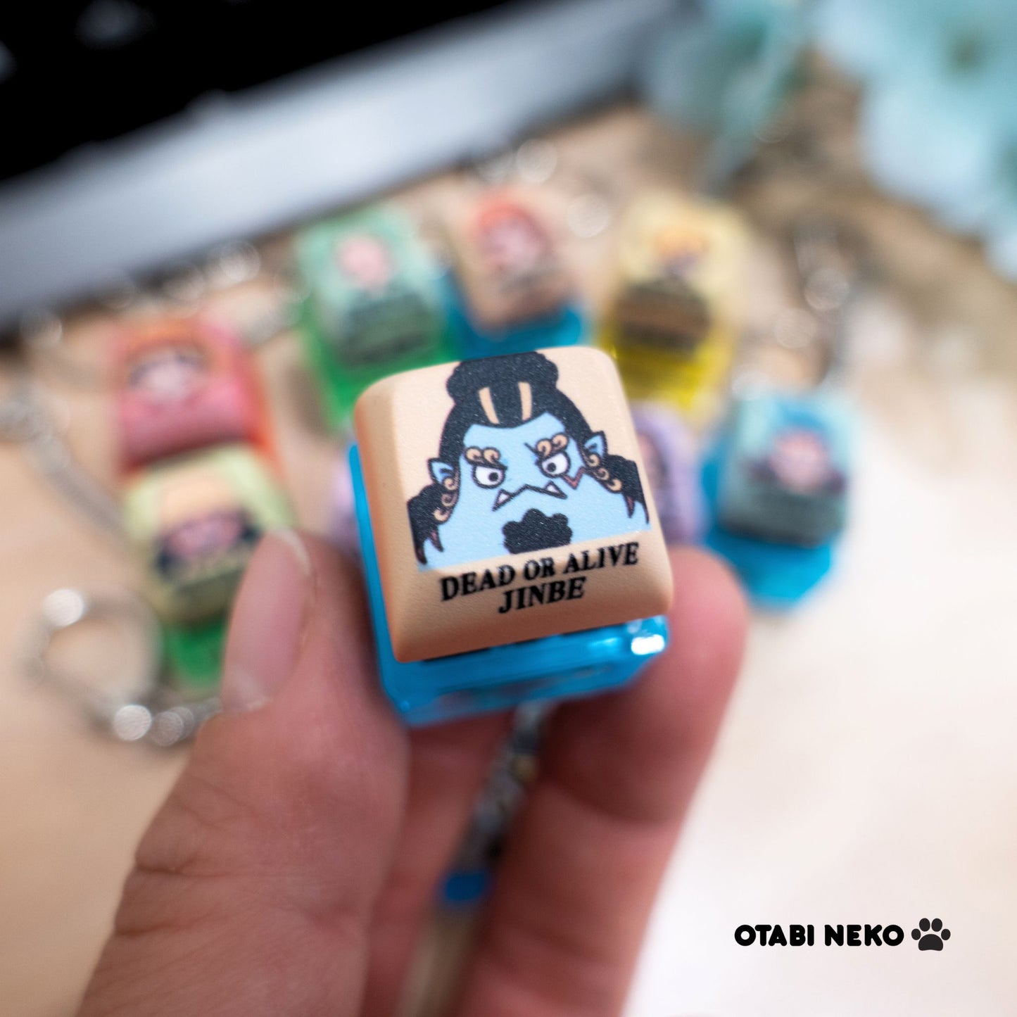 Mugiwara Crew Keycap Keychains