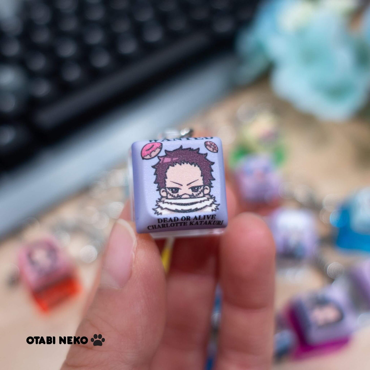 Katakuri Keycap Keychain