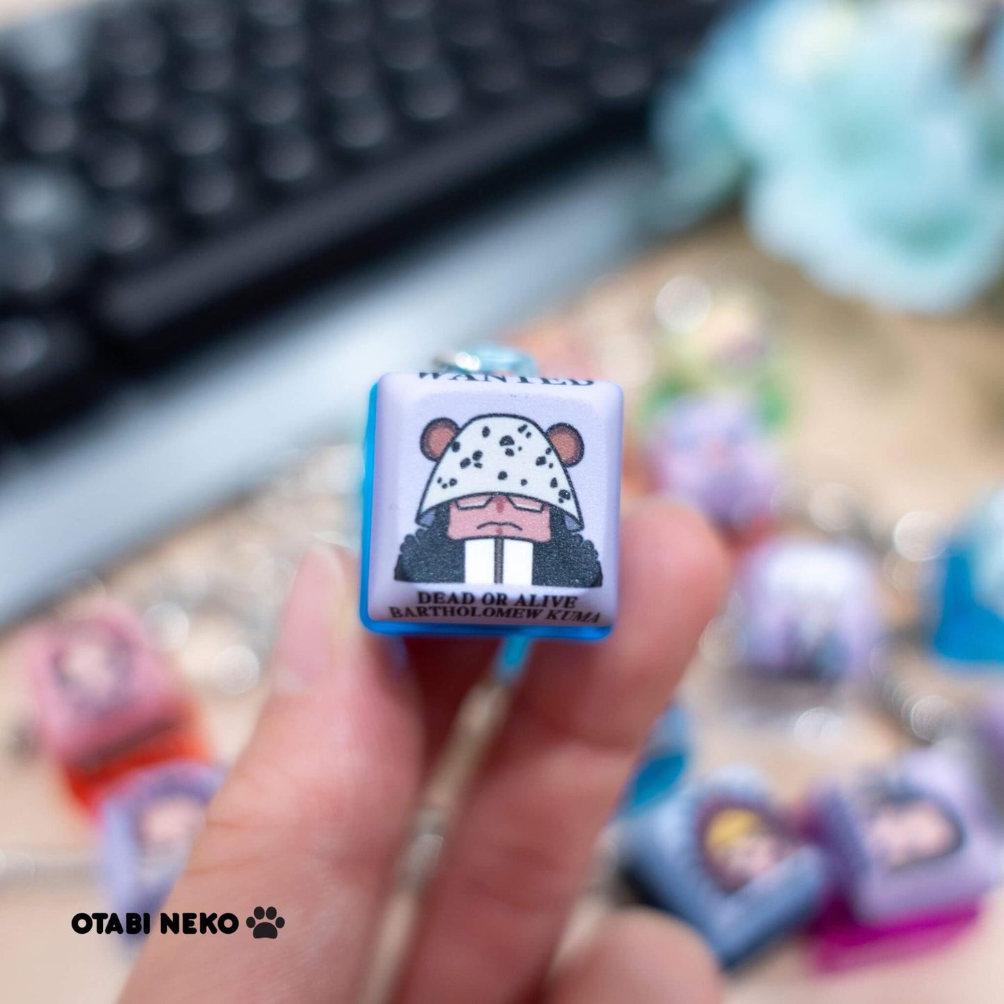 Kuma Keycap Keychain