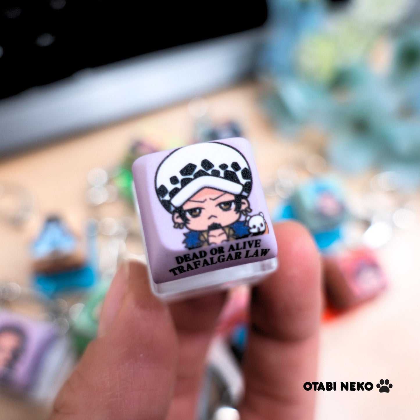 Law & Bepo Keycap Keychain