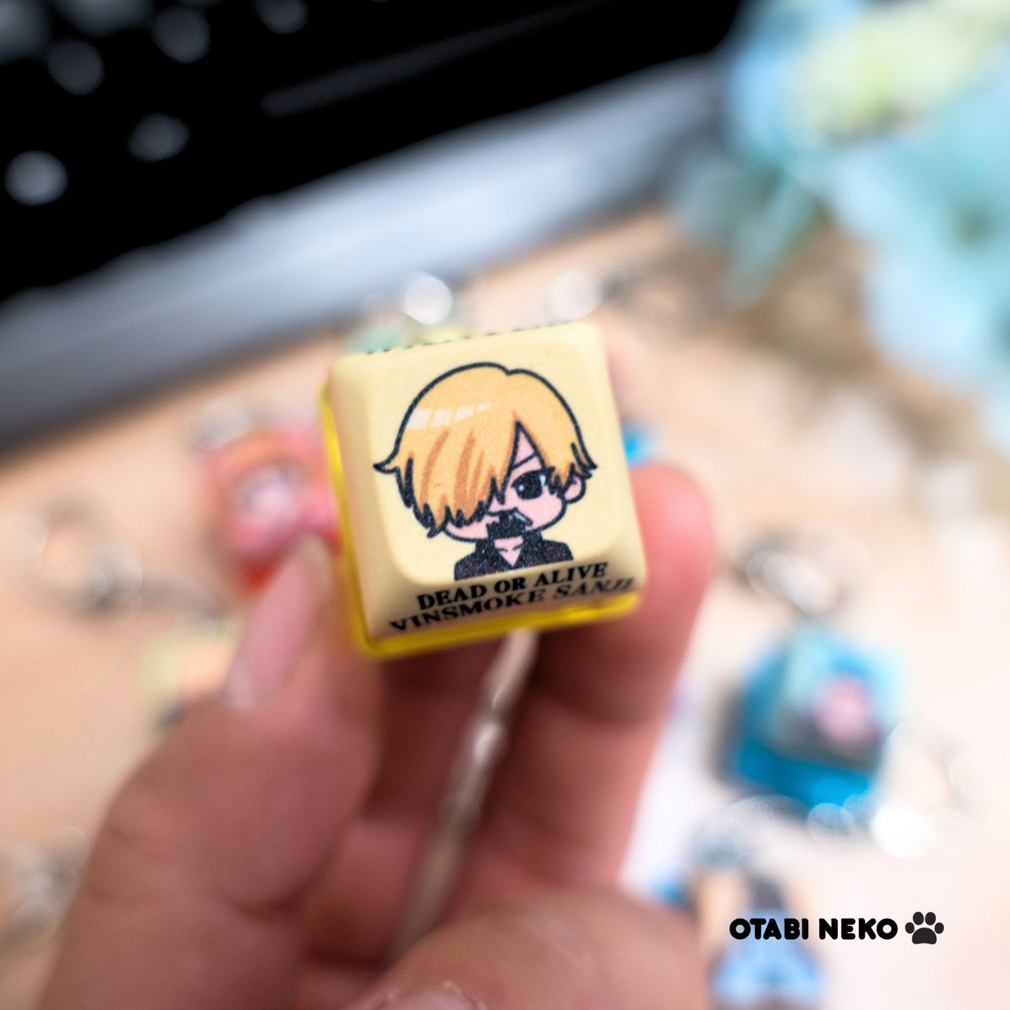 Mugiwara Crew Keycap Keychains
