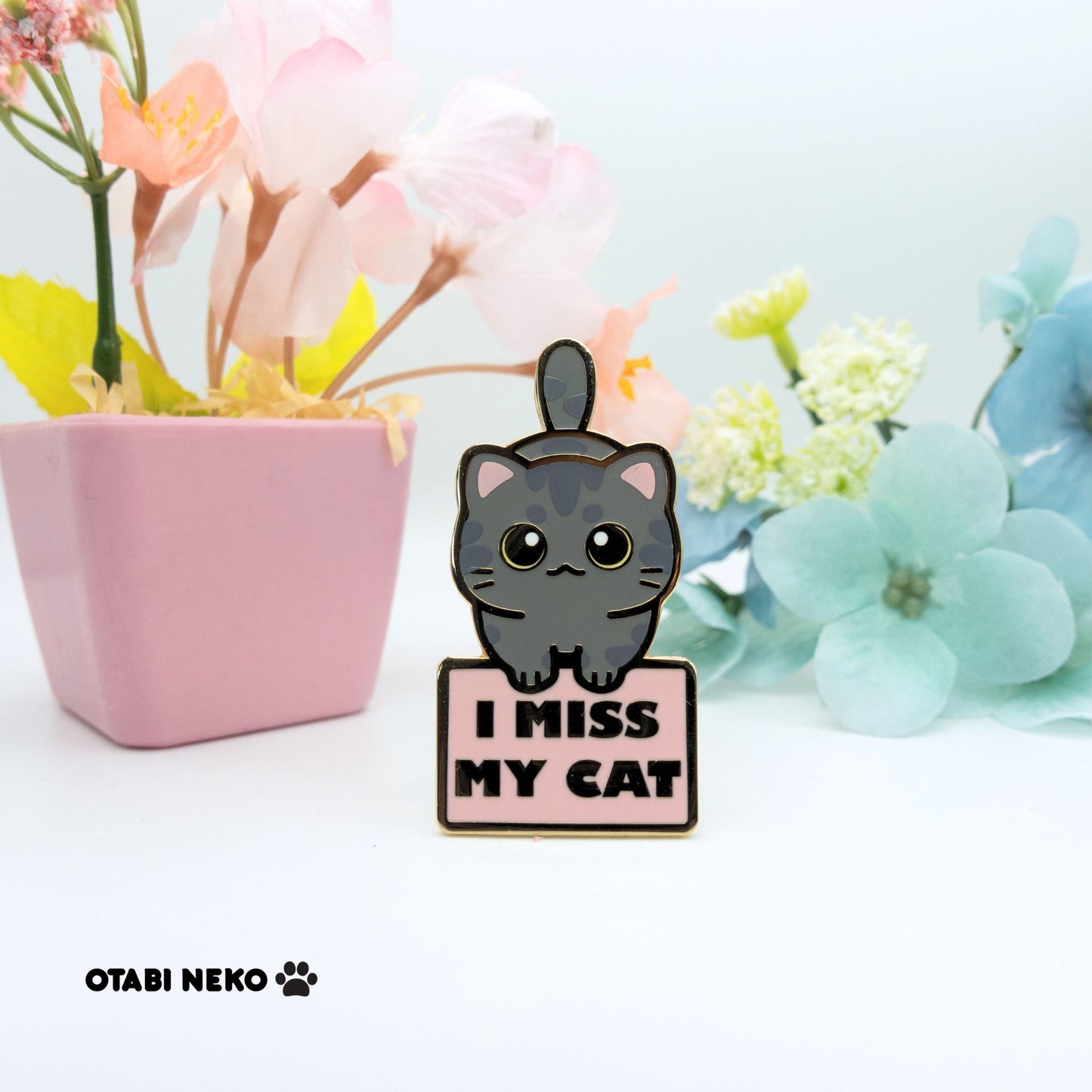 I miss my Cat Enamel Pins