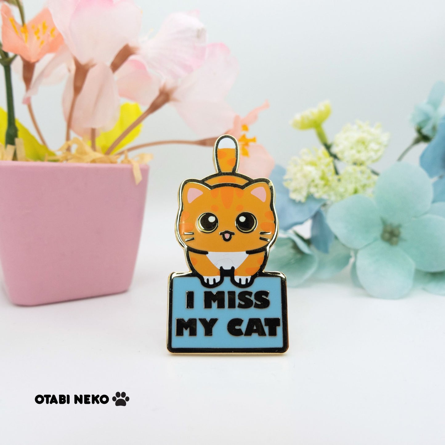 I miss my Cat Enamel Pins