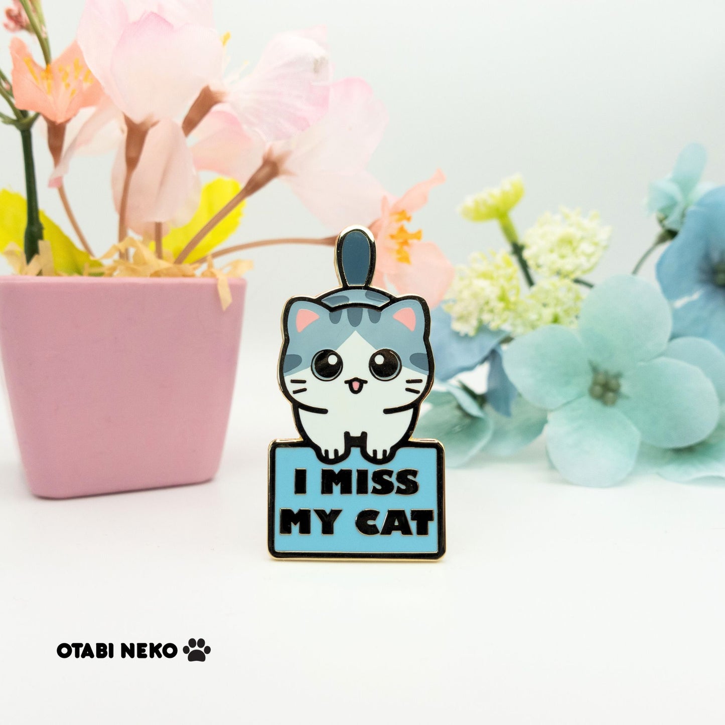 I miss my Cat Enamel Pins
