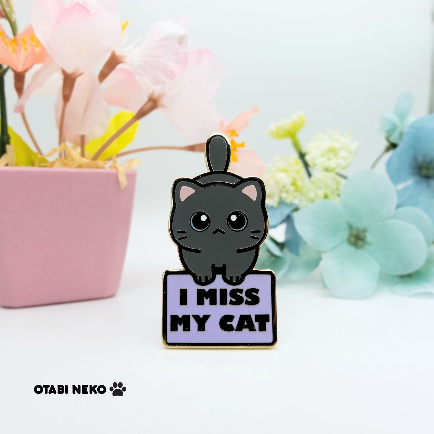 I miss my Cat Enamel Pins