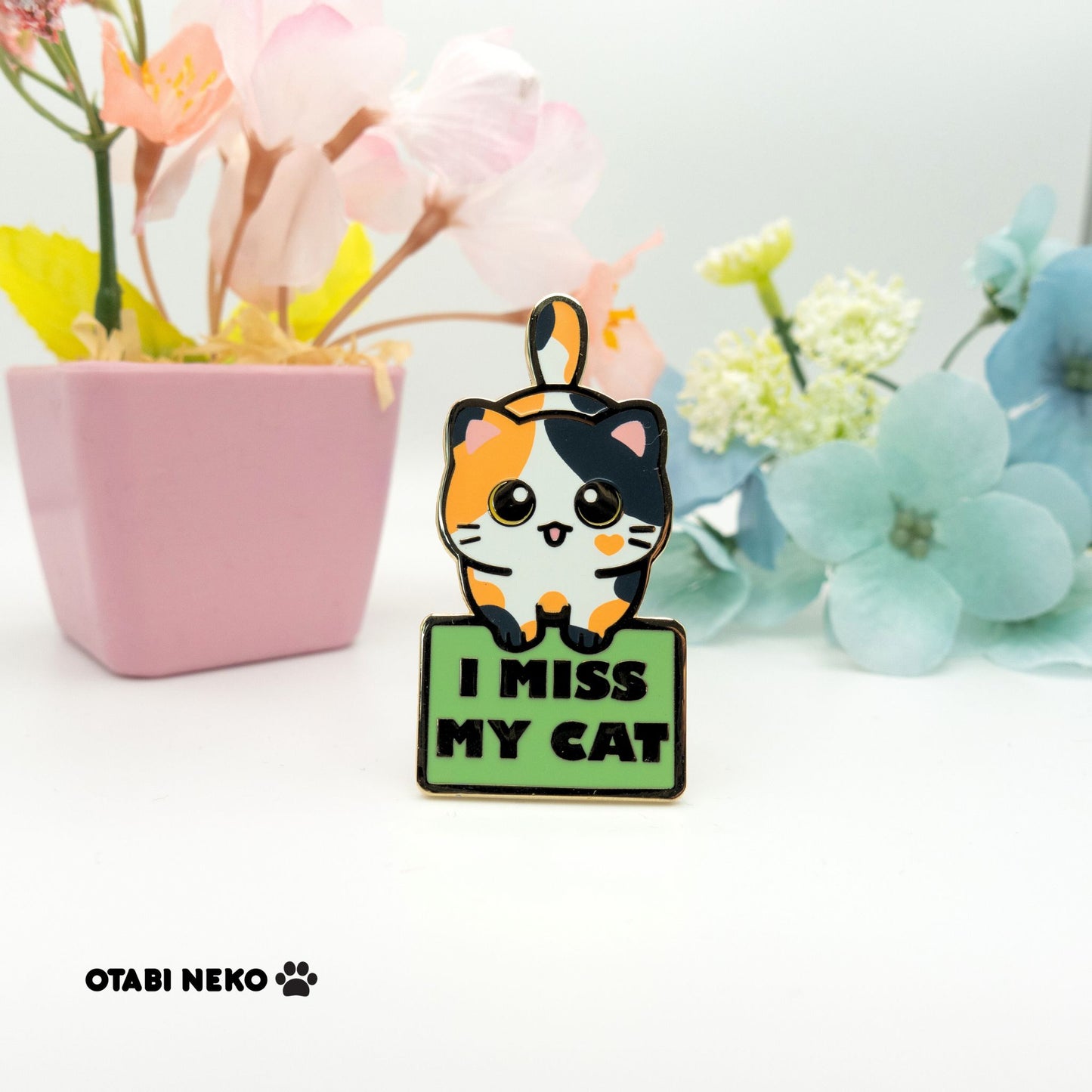 I miss my Cat Enamel Pins