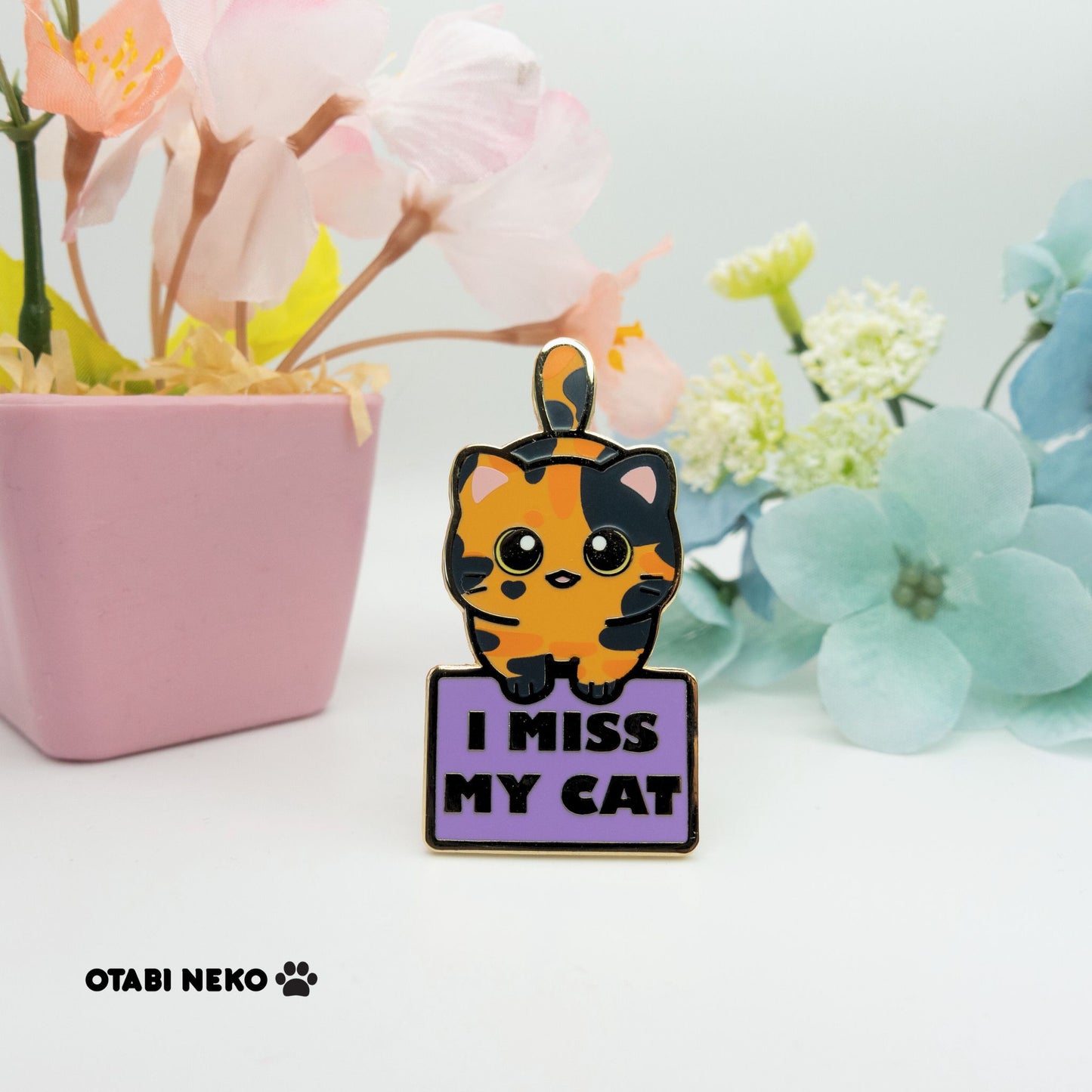 I miss my Cat Enamel Pins