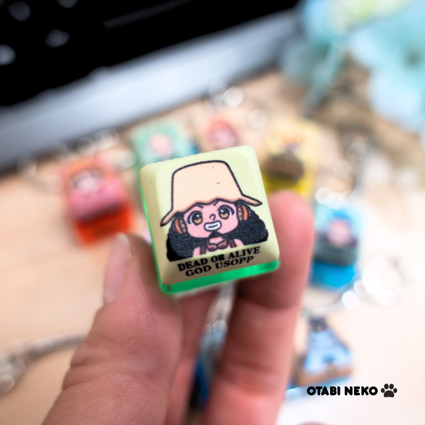 Mugiwara Crew Keycap Keychains