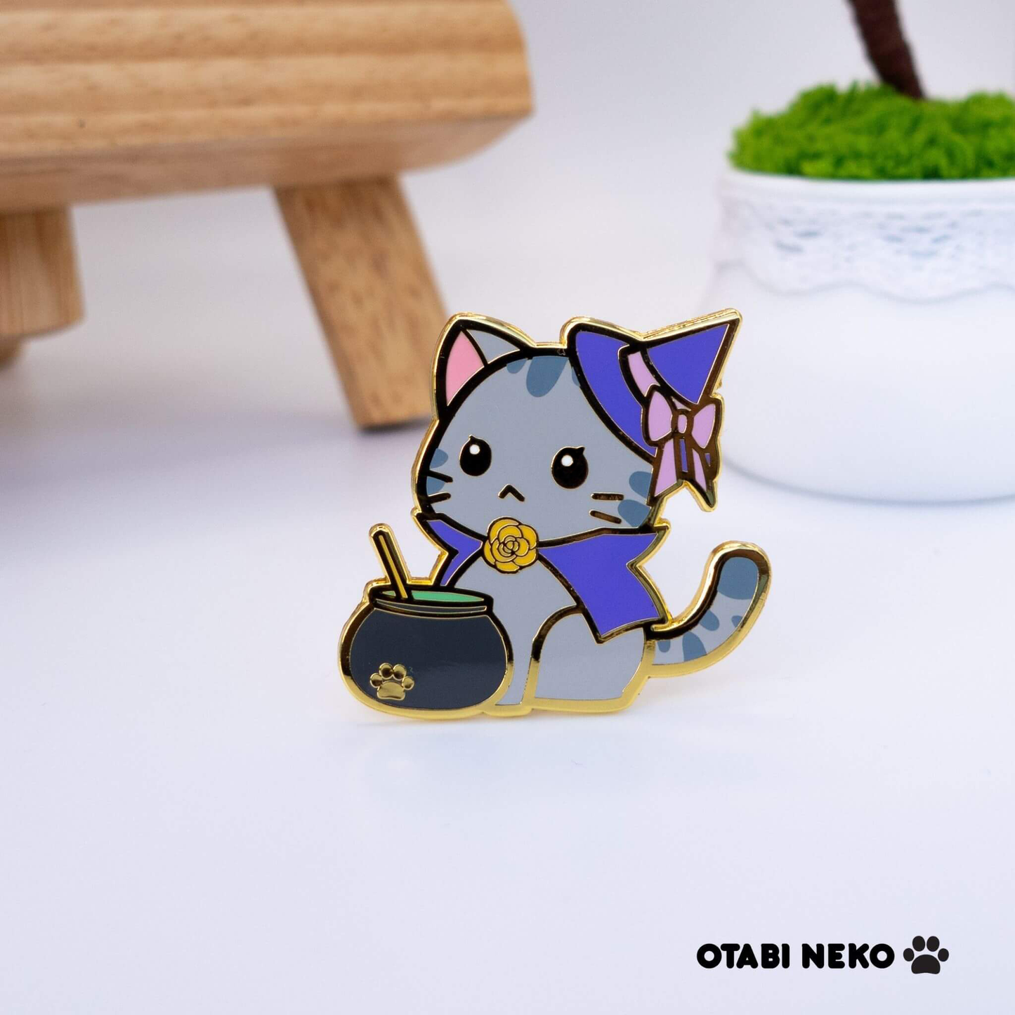 Career Cat Blind Bag Enamel Pin