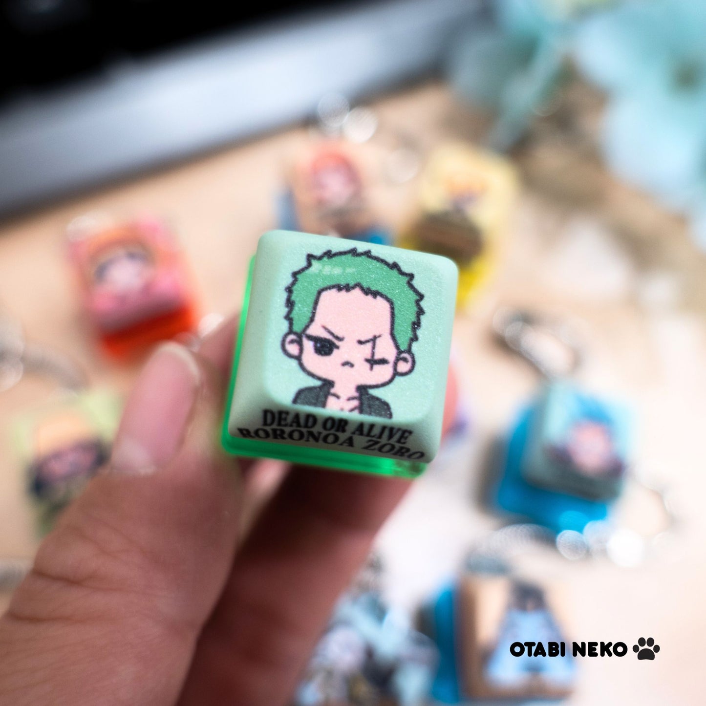 Mugiwara Crew Keycap Keychains
