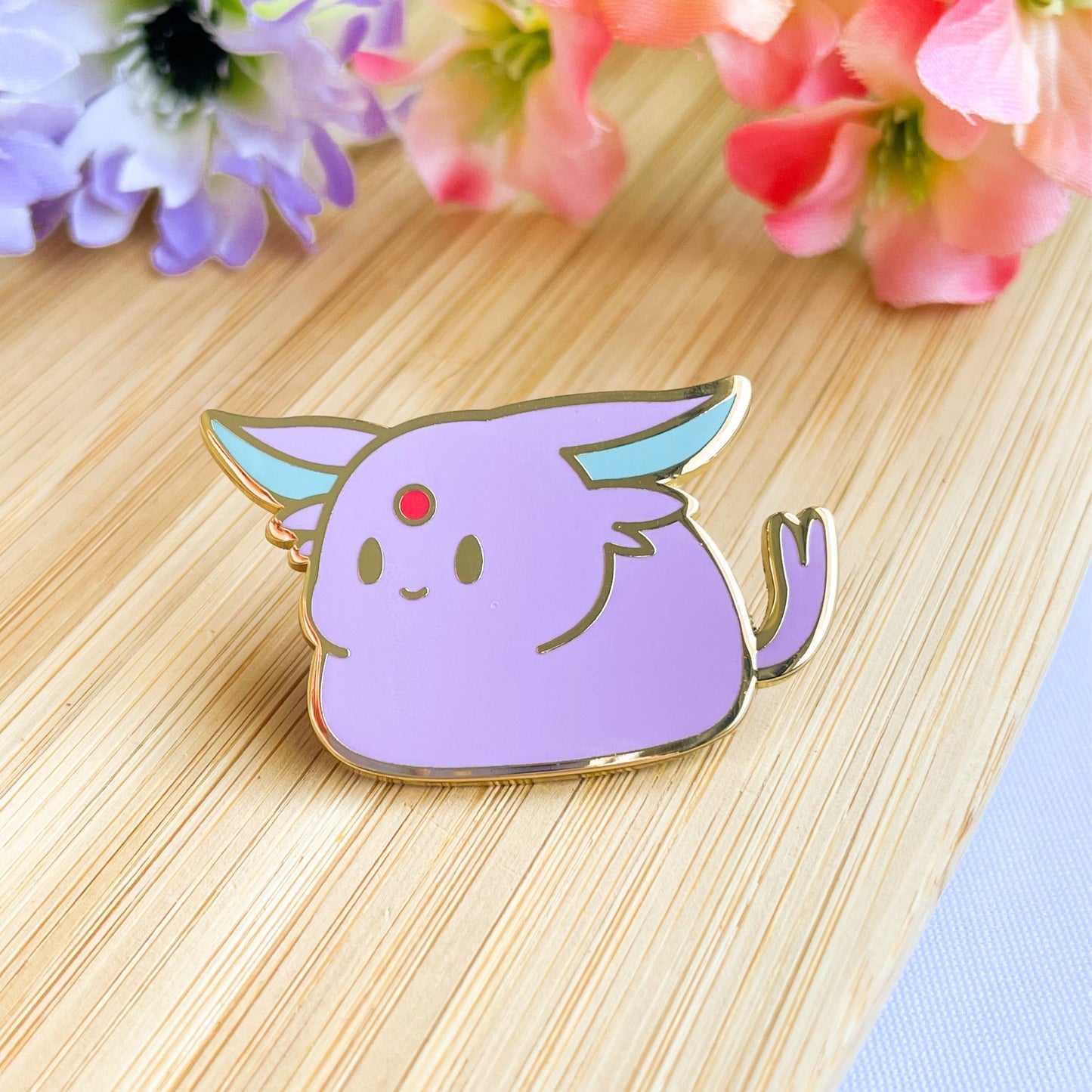 Cute Psychic Fox Pin