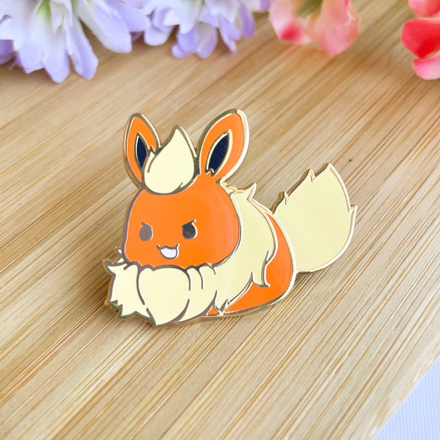 Cute Fire Fox Pin
