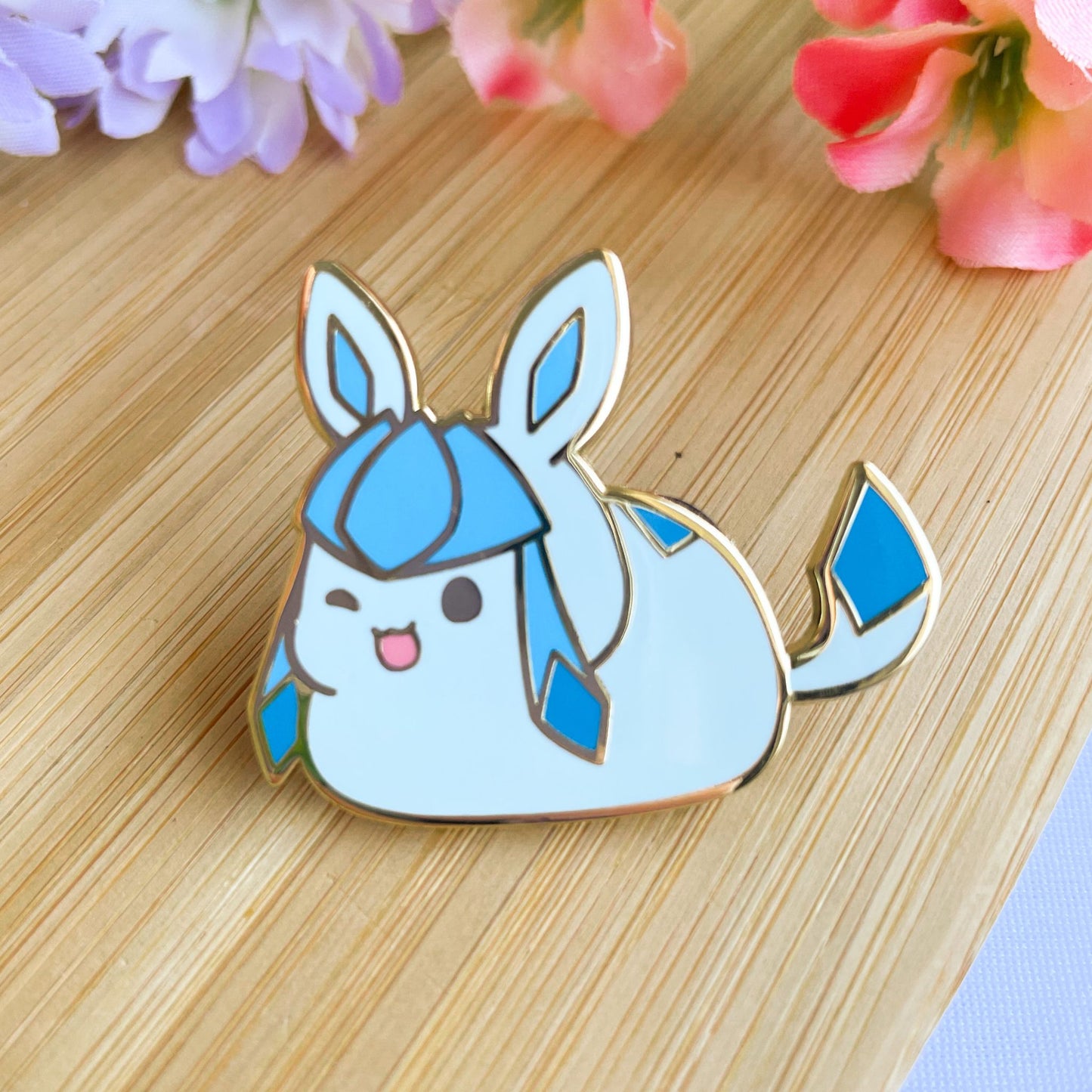 Cute Ice Fox Pin