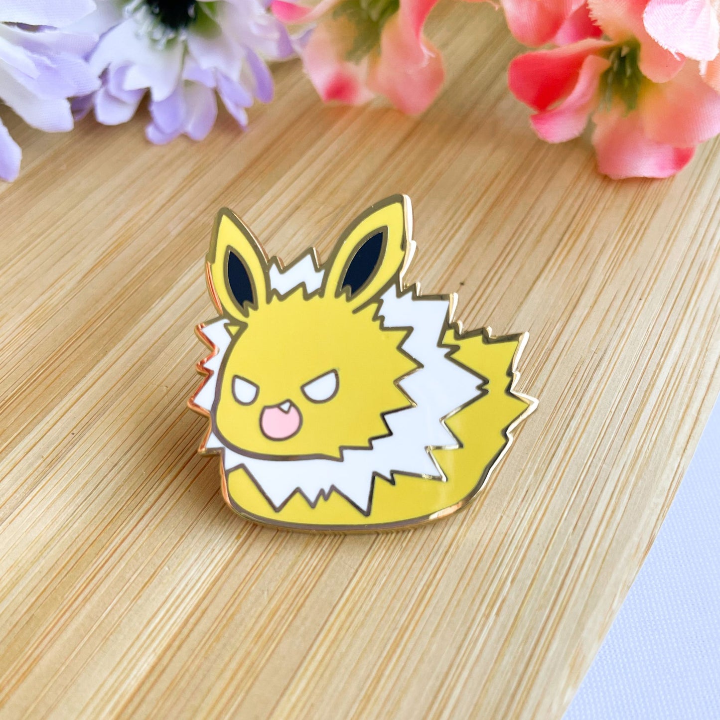 Cute Electric Fox Pin