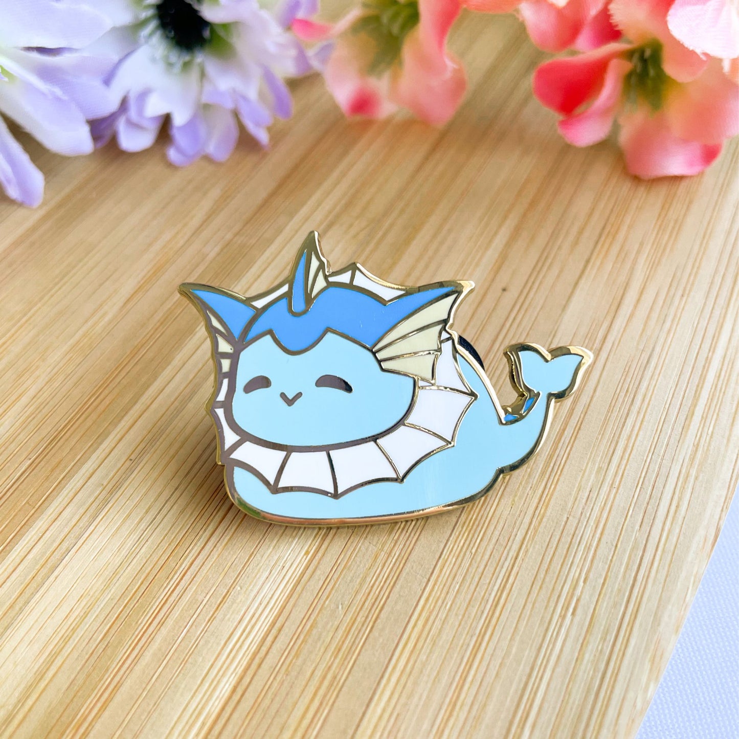 Cute Water Fox Pin