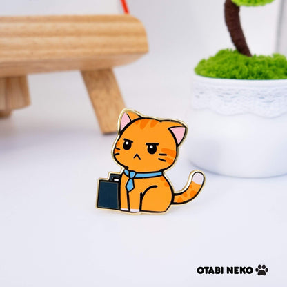 Career Cat Blind Bag Enamel Pin
