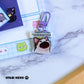 meme Cat Keychains