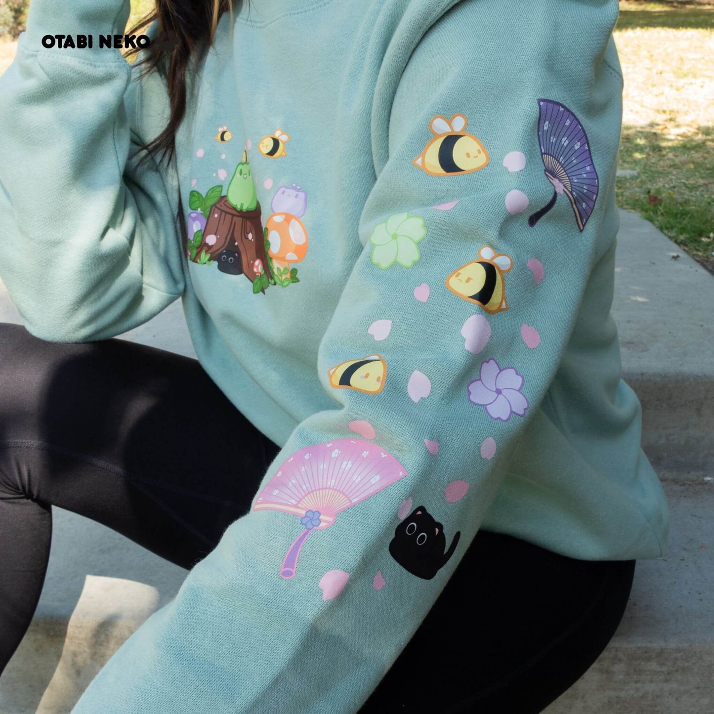 Cherry Blossom Leap Sweater