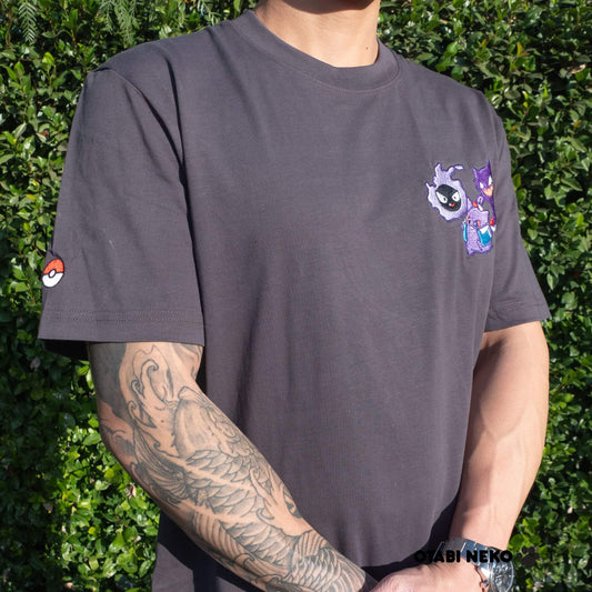 Gengar Trio Embroidered Tee