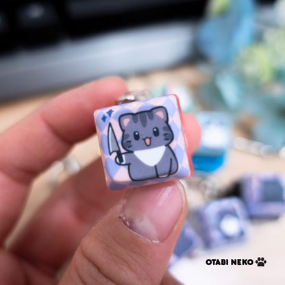 Stabby Keycap Keychains