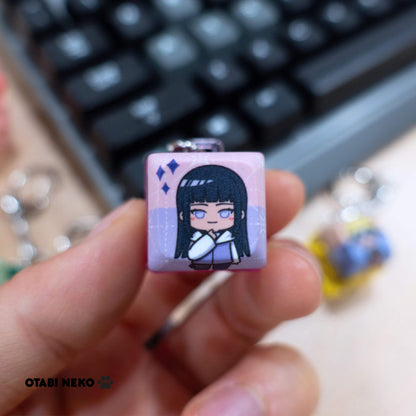Ninja Anime Keycap Keychains