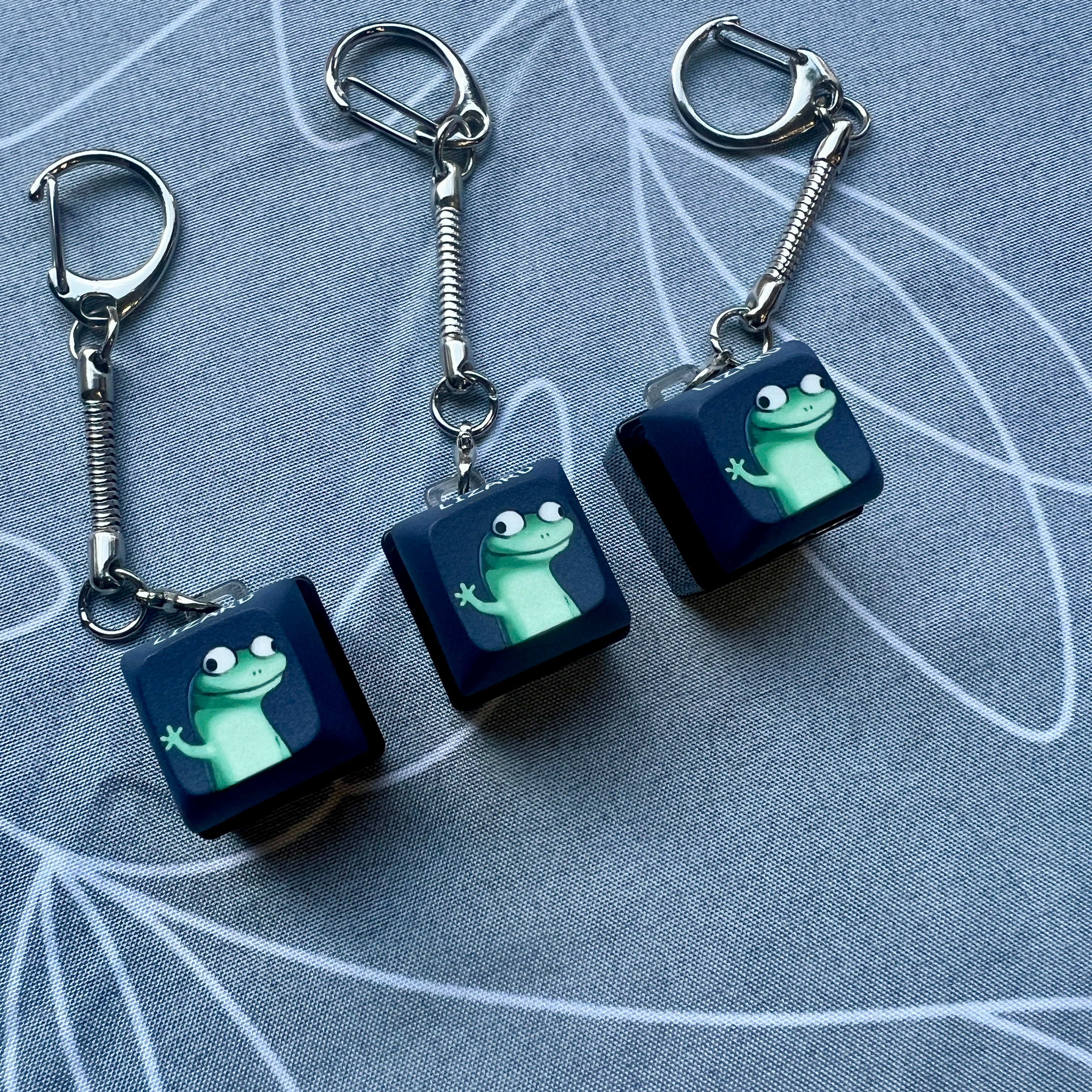 Lizard Keycaps Lizard Lizard Lizard Keycap Keychains – Otabi Neko