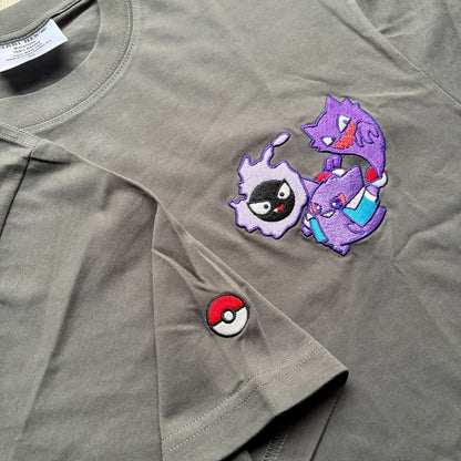 Ghost Trio Embroidered Tee