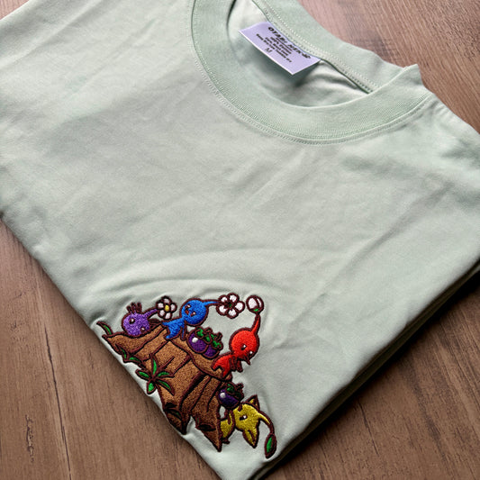 Bloom Sprout Embroidered Tee