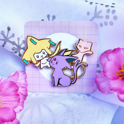 Eeveelution Buddies Enamel Pins