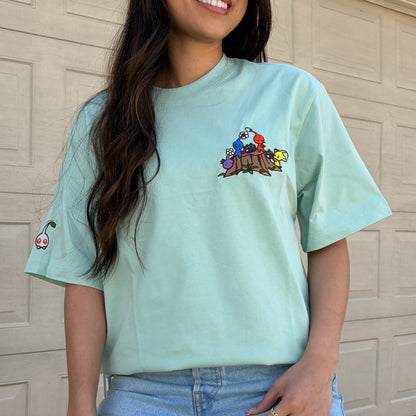 Bloom Sprout Embroidered Tee