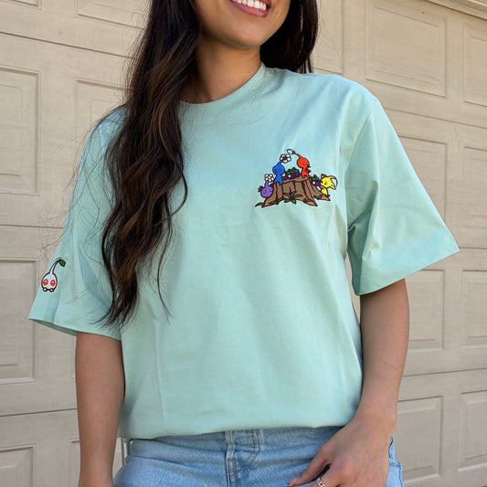 Bloom Sprout Embroidered Tee