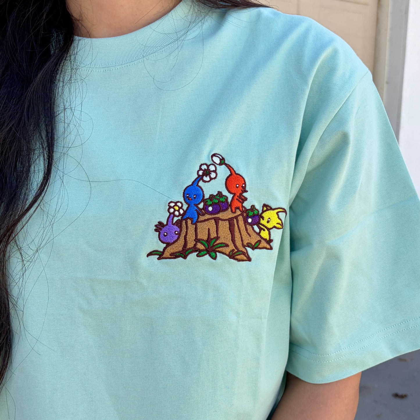 Bloom Sprout Embroidered Tee