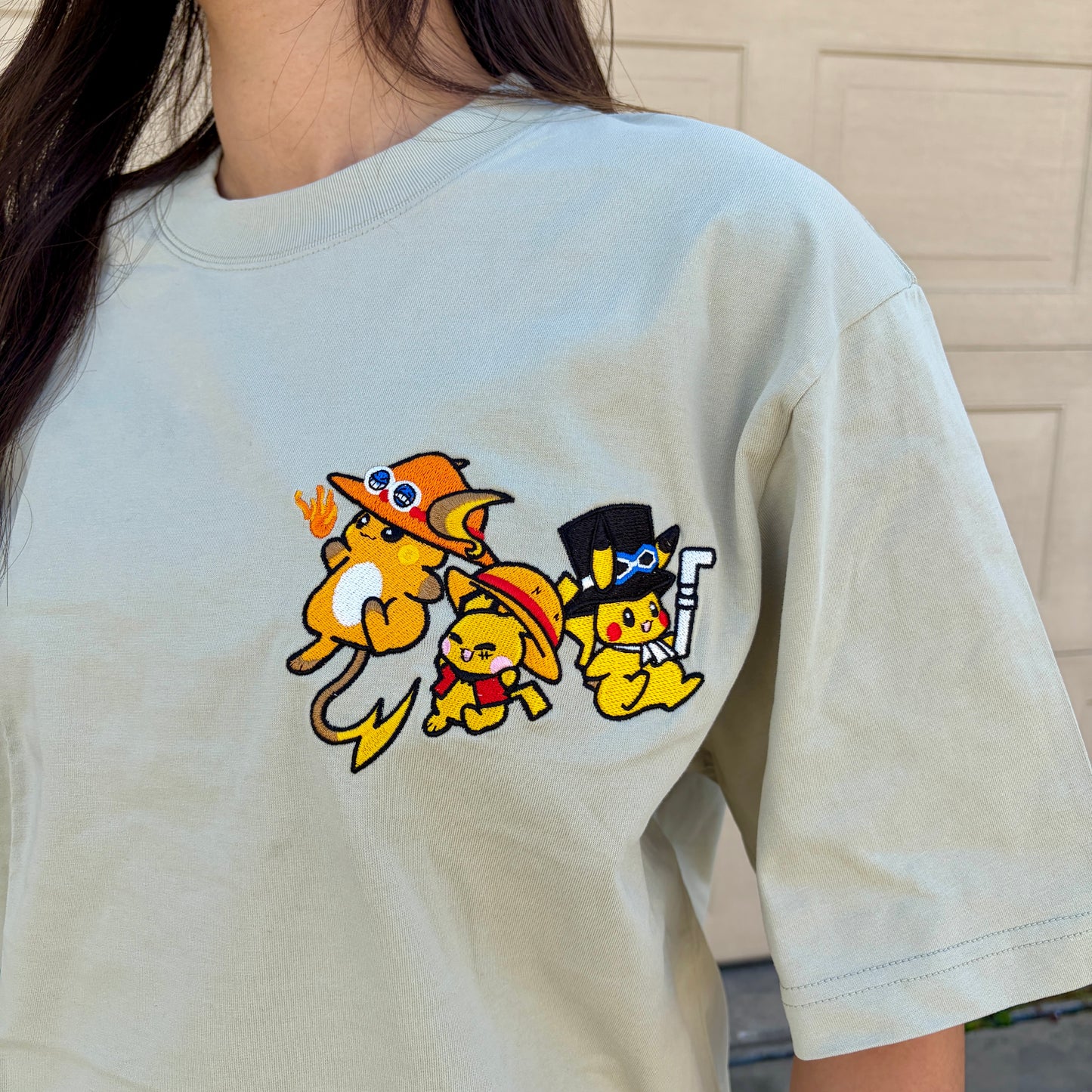 ASL Embroidered Tee