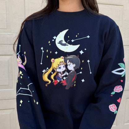 Magical Girl and Tuxedo Man Crewneck 2.0