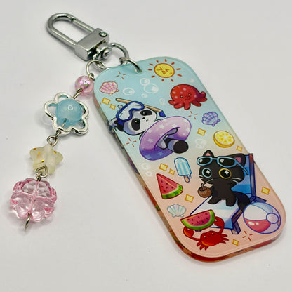 Summer Buddies Acrylic Charm